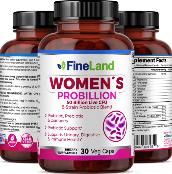 WOMAN´S PROBIOTIC_3dRender_Group (PLANO) Women's Probillion - Image 4