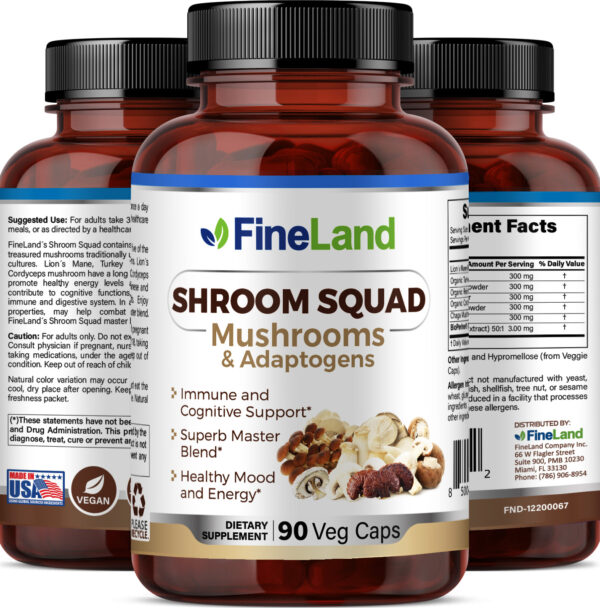 SHROOM SQUAD_3dRender_Group (PLANO) Shroom Squad - Image 4