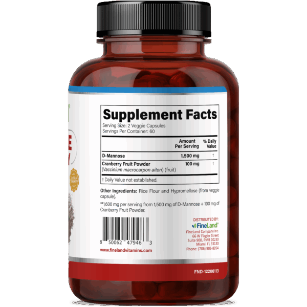 D-Mannose + Cranberry - Image 3