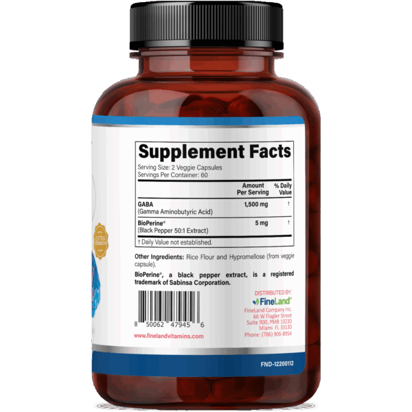 Gaba_FineLand_3dRender_Back (1) Gaba + BioPerine® - Image 3