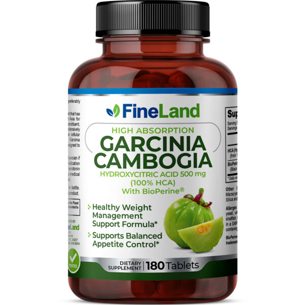 FineLand_GarciniaBioperine_3d_02 Garcinia Cambogia - Image 1