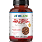 Red Korean Panax Ginseng